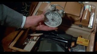 Explosive alarm clock (Licence to Kill)