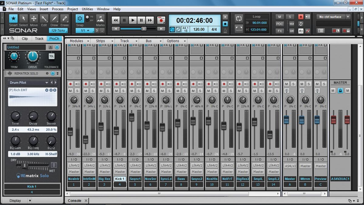 REMatrix Solo is a ProChannel module that provides convolution reverb and more besides