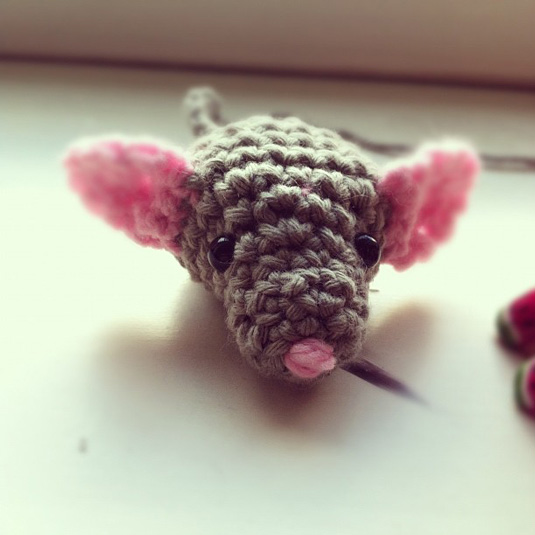 Creating crochet toys is one of product designer Daniela Estevez Fernandez's favourite pasttimes