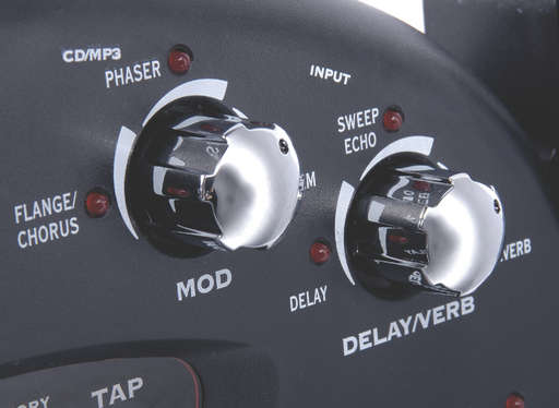 Certain knobs have dual functions
