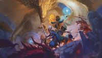 The D&D cover art, as shown on Game Informer