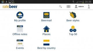 Samsung GALAXY S4 beer apps