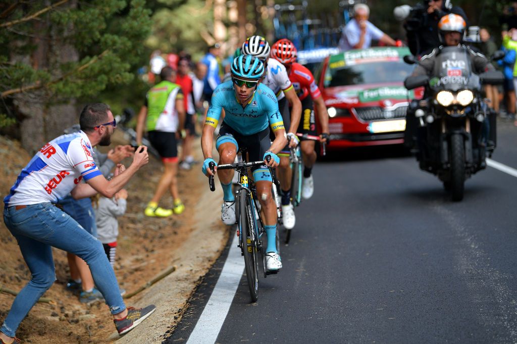 L&oacute;pez, Valverde and Roglič chase Higuita late on stage 18