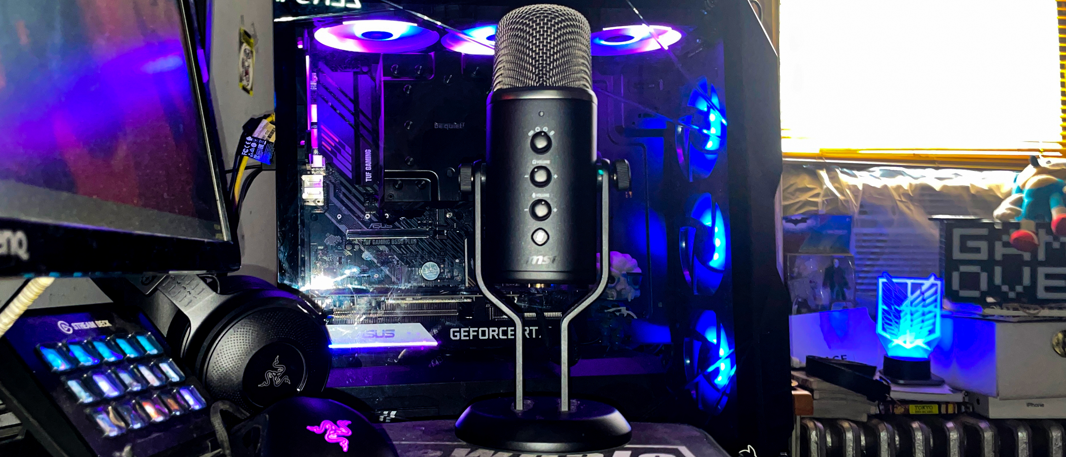 Best Microphone for Pre-Recording: MSI Immerse GV60