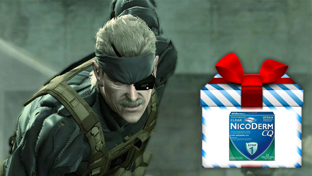 Solid Snake Nicotine patch