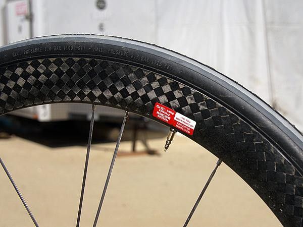 The all-carbon rim is 44mm deep