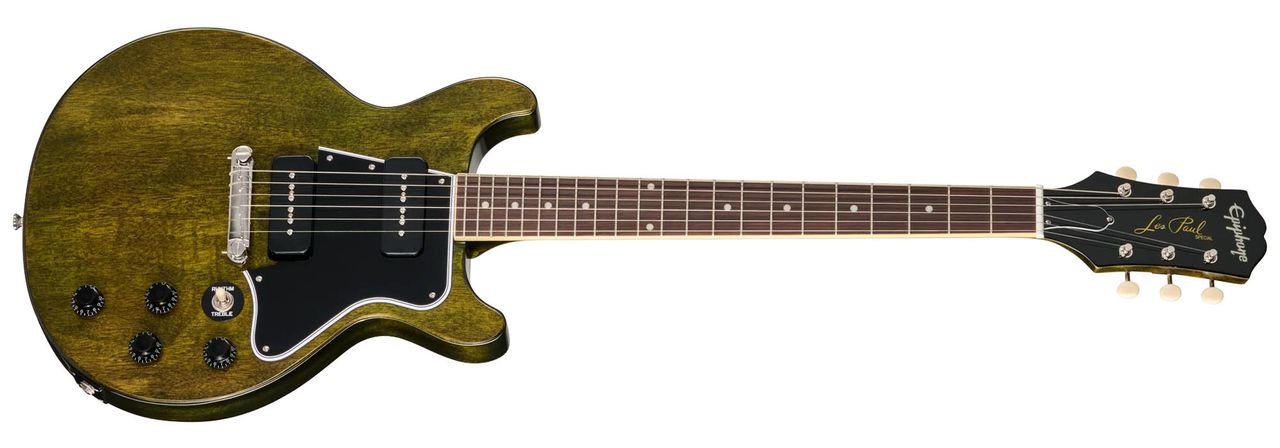 Epiphone Inspired By Gibson Les Paul Special Double Cut Silver Fox