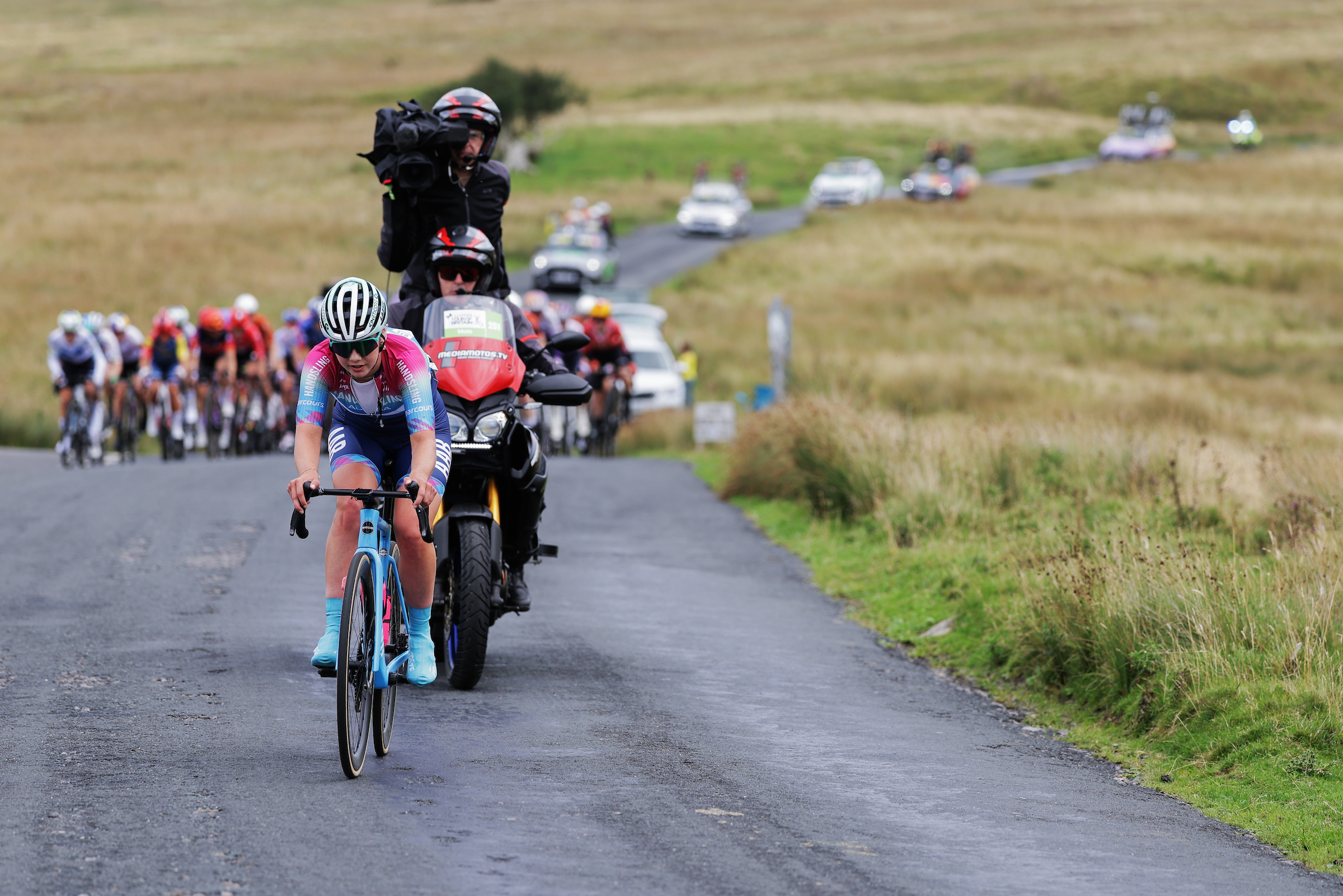 UCI Women's World Tour - 2026 Lloyds Tour of Britain Women - Stage 1: Cockermouth to Cockermouth (158.9km) - Arabella Blackburn (Handsling Alba Development Road Team)