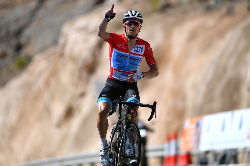 Alexey Lutsenko wins stage 5 of the 2019 Tour of Oman