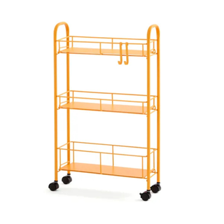 Elements Slimline Roller Caddy in orange