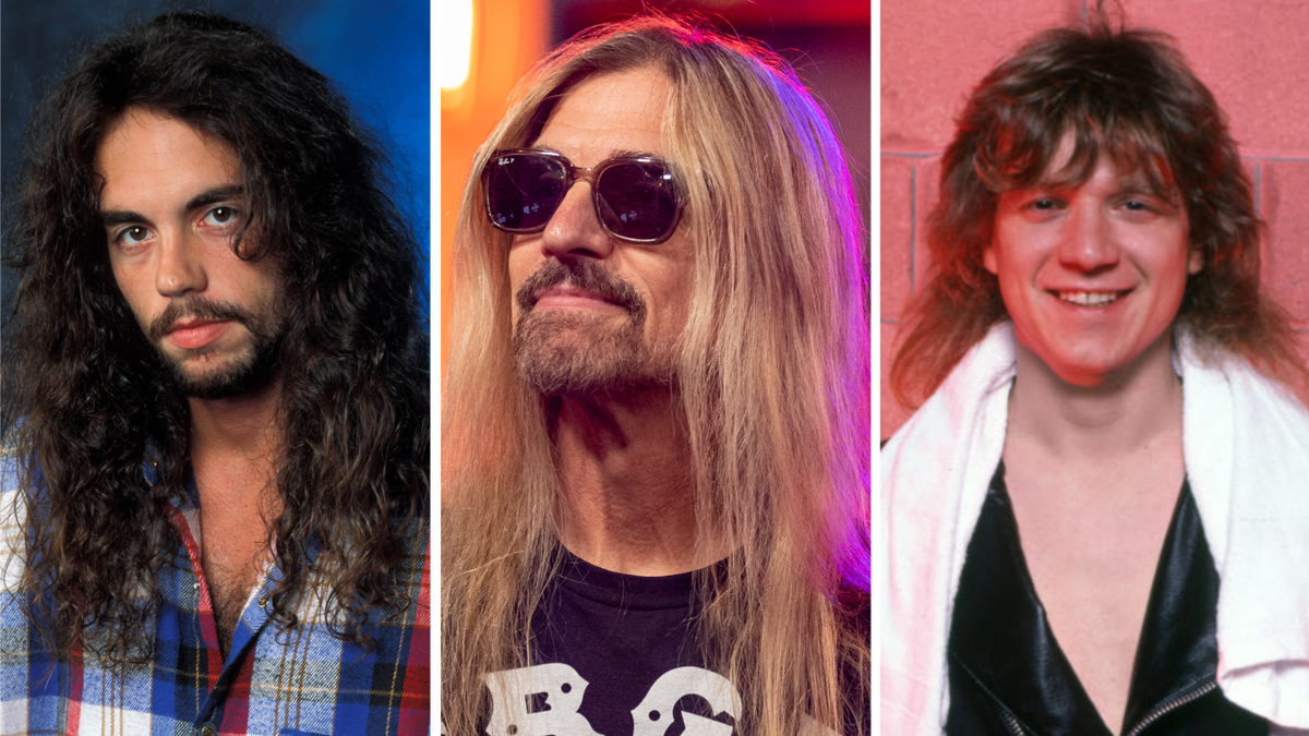 Photos of Nick Menza, James LoMenzo and Chris Poland