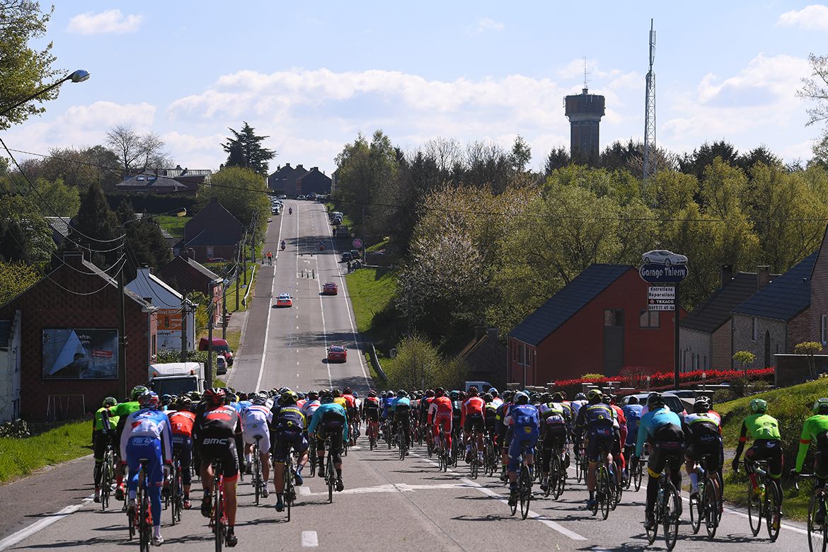 The bunch at La Fl&egrave;che Wallonne