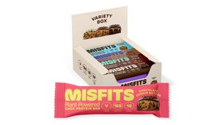 Misfits vegan protein bar variety pack