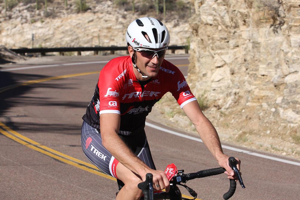 Ivan Basso tests his retirement legs on the slops of Mt. Lemmon