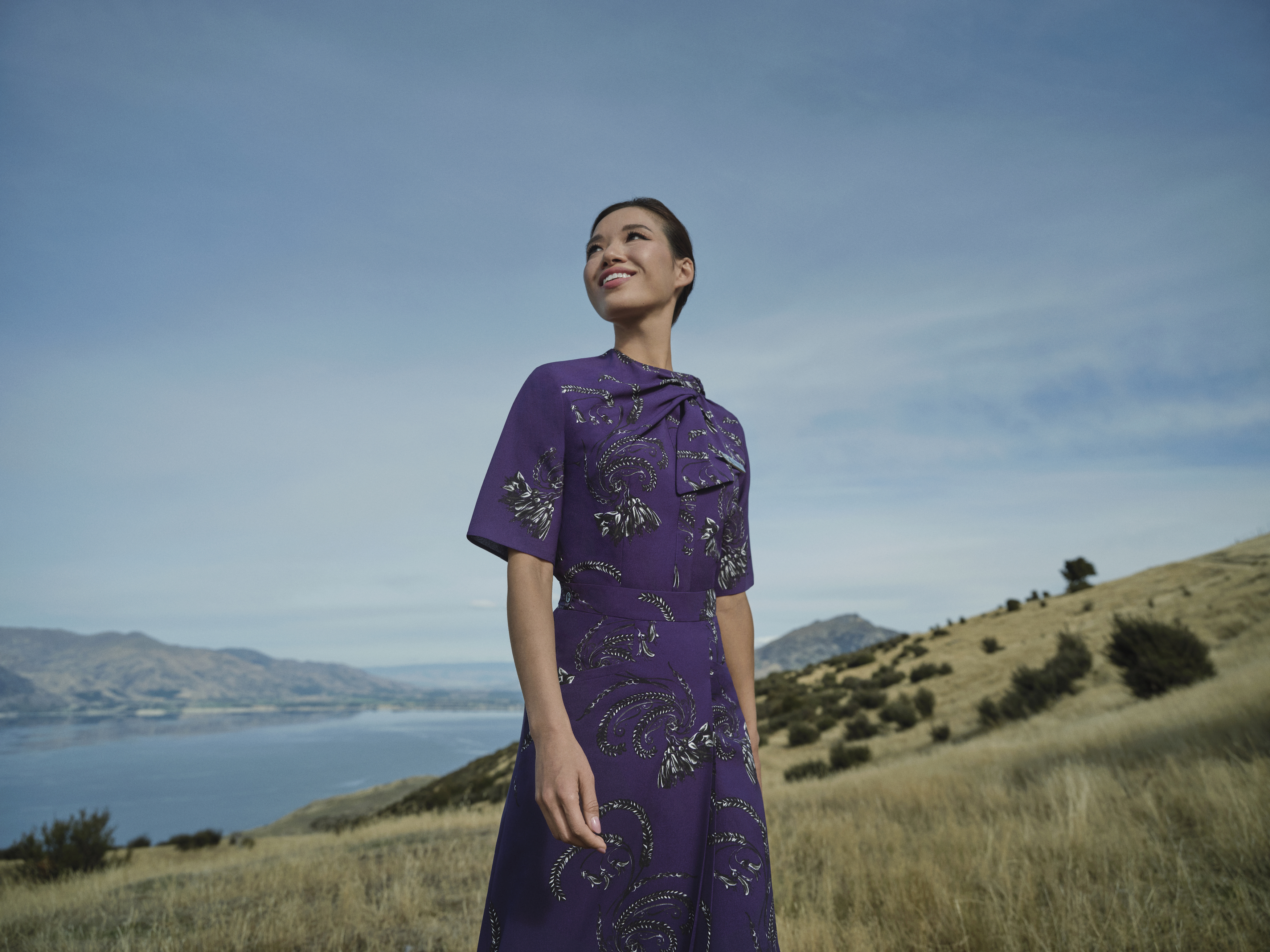 Air New Zealand uniform designed by Emilia Wickstead
