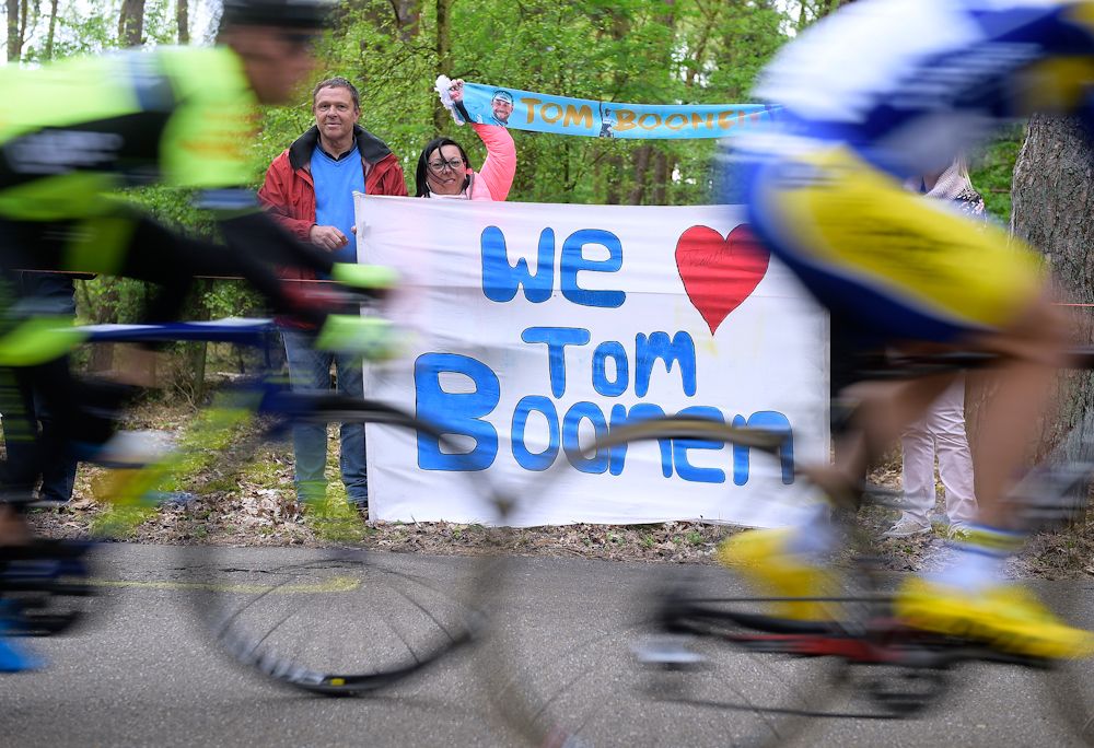 Belgium fans love Tom Boonen