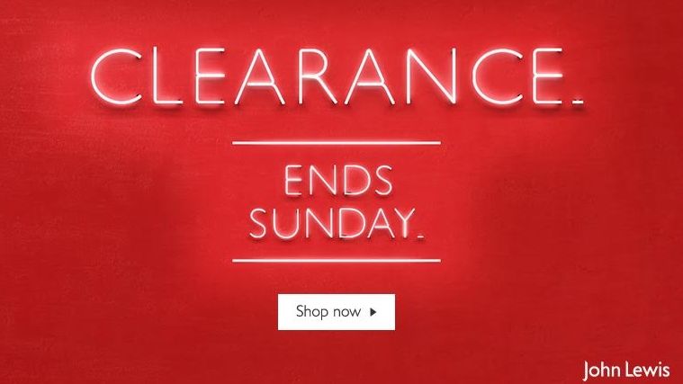The best John Lewis Clearance Sale deals