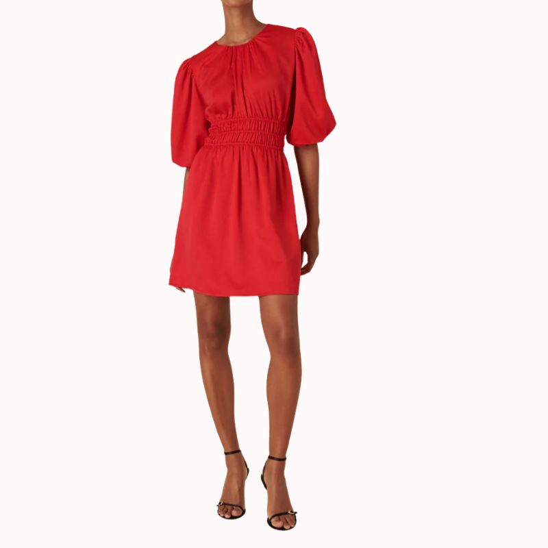 Image of red dress
