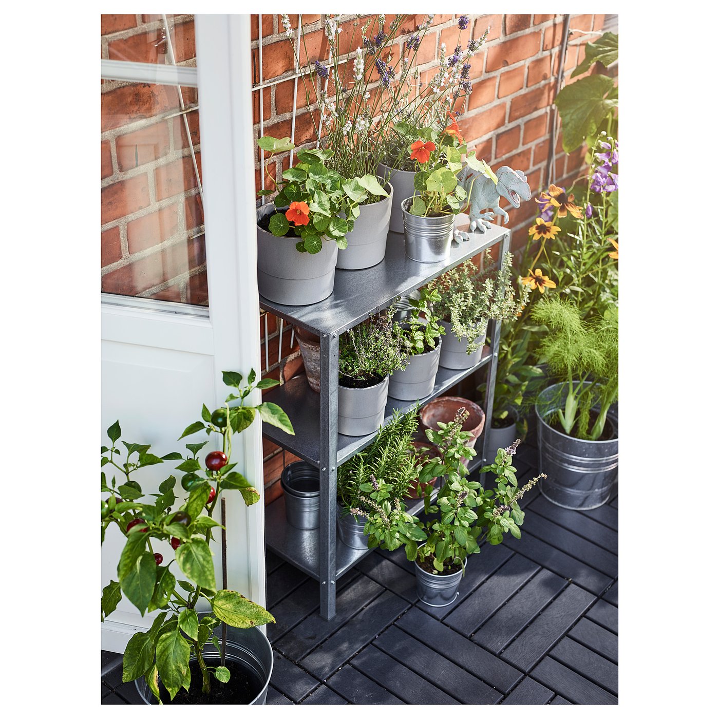 Hyllis Shelf Unit - Indoor/outdoor 23 5/8x10 5/8x29 1/8 "
