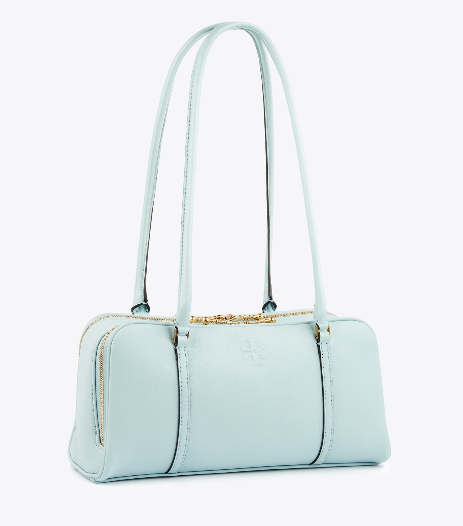 Small Marshmallow Satchel in Black