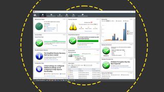 The Arctera Backup Exc 24 dashboard