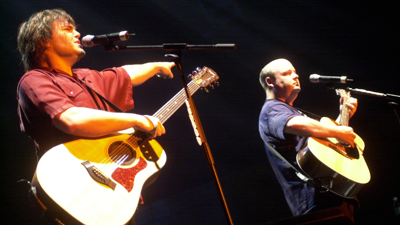 Tenacious D on stage