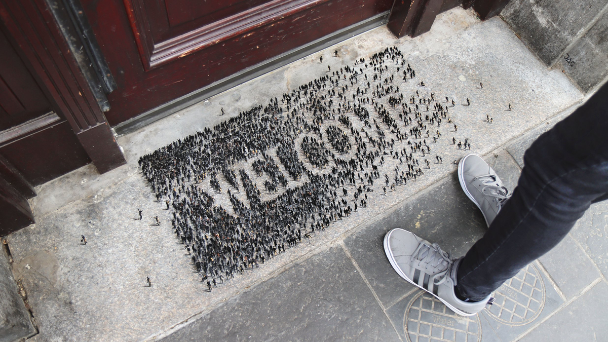 “Tired of being stepped over” by PEJAC