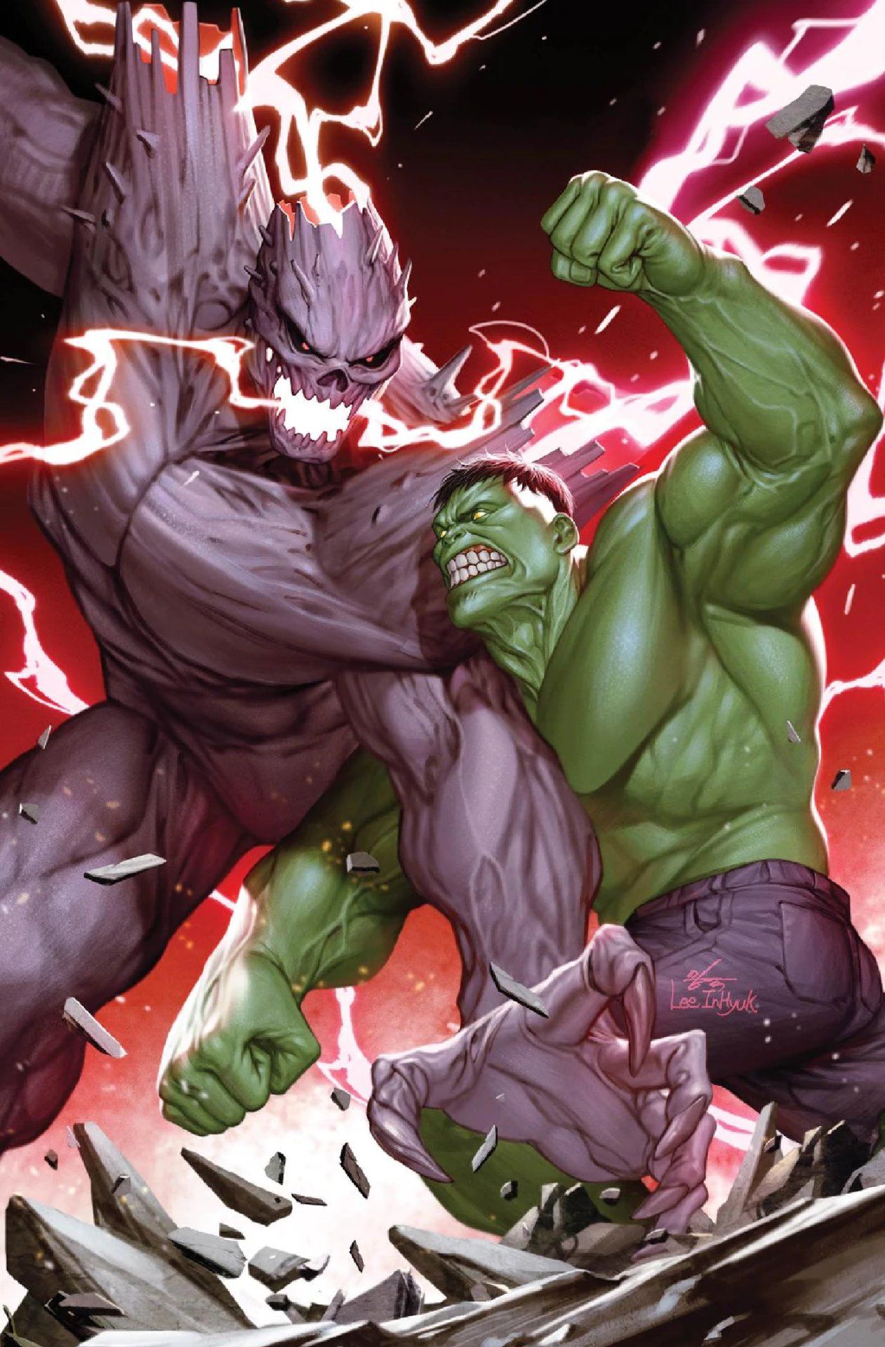 Hulk #6 variant covers