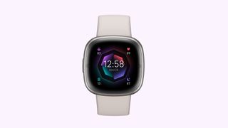 Fitbit Sense 2 with homescreen open
