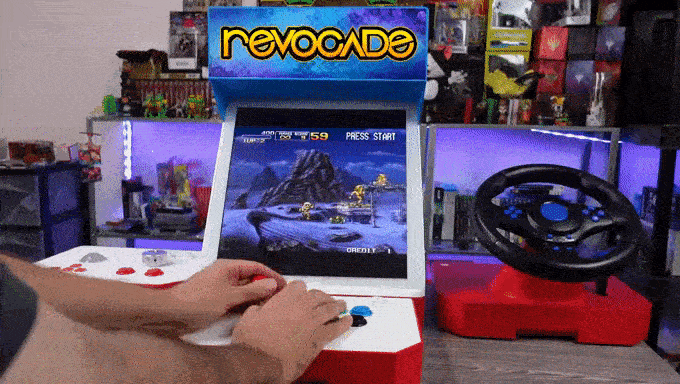 Raspberry Arcade Machine Raspberry Pi Arcade Cabinet Shines With Swappable Controllers | Tom's ...