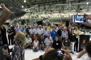Veterans of NASA's Viking project gathered on July 16, 2016 at the Wings Over the Rockies Air & Space Museum in Denver to celebrate the 40th anniversary of Viking 1's Mars landing.