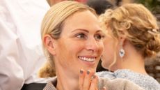 Zara Tindall attends Cornbury House Horse Trials at Cornbury Park on September 12, 2024