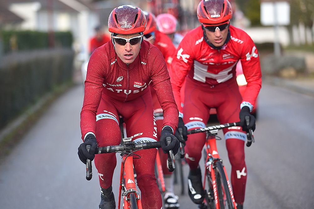 Katusha Team at Paris-Nice stage 1