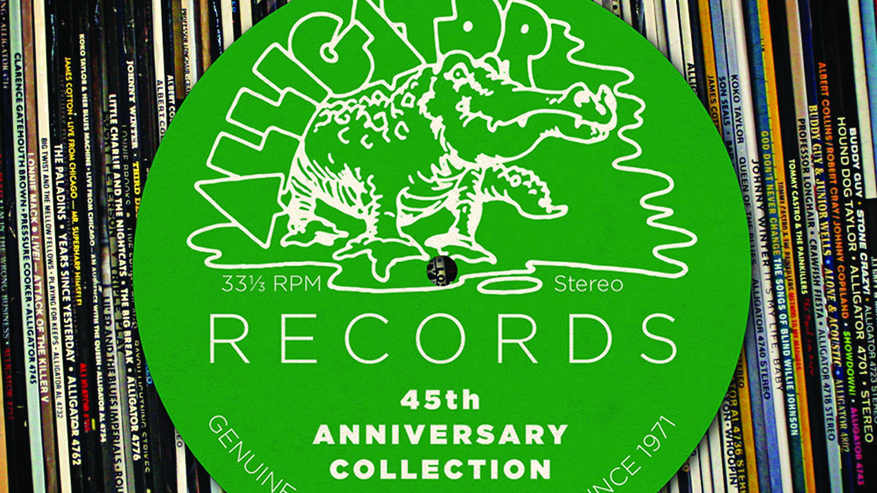 Various Artists: Alligator Records 45th Anniversary Collection album artwork