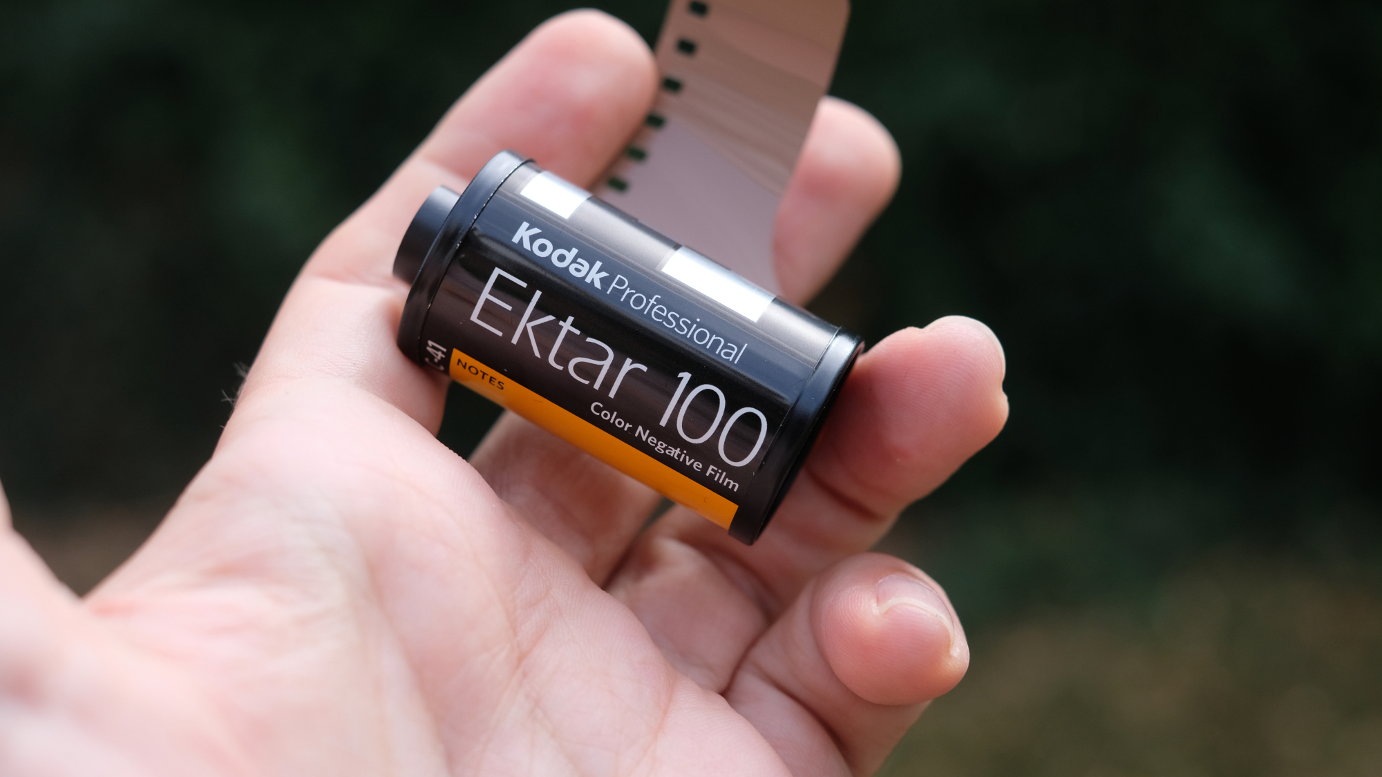 Photograph of Kodak Ektar 100 35mm film