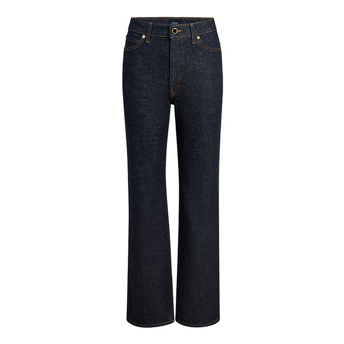 Khaite, Danielle Stretch High-Rise Indigo Jeans