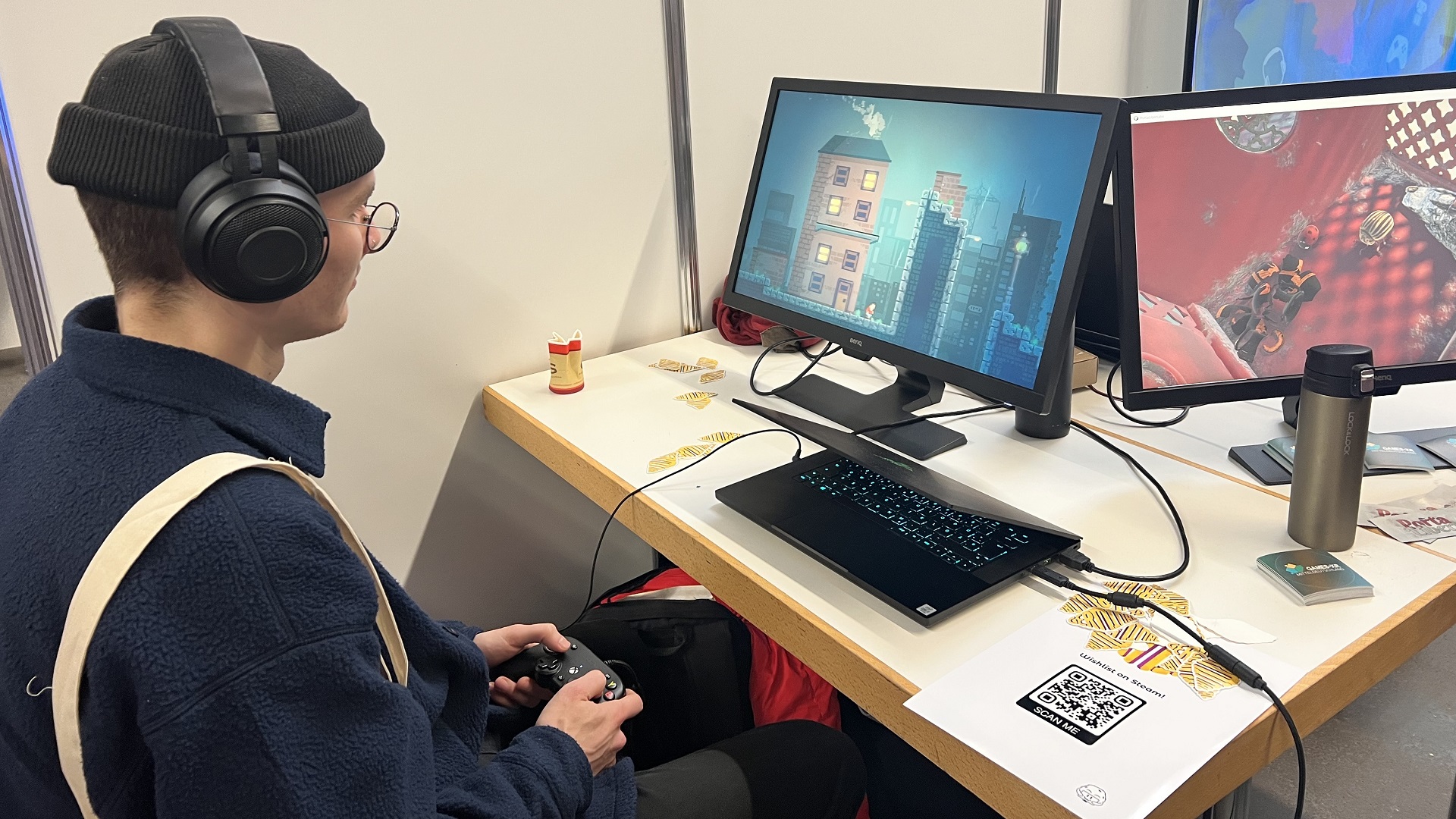 Entwickler Moonlit Monitors stellte mit Germinal ein spannendes Projekt vor, was wie ein Mix aus Celeste und Super Mario Sunshine anmutet