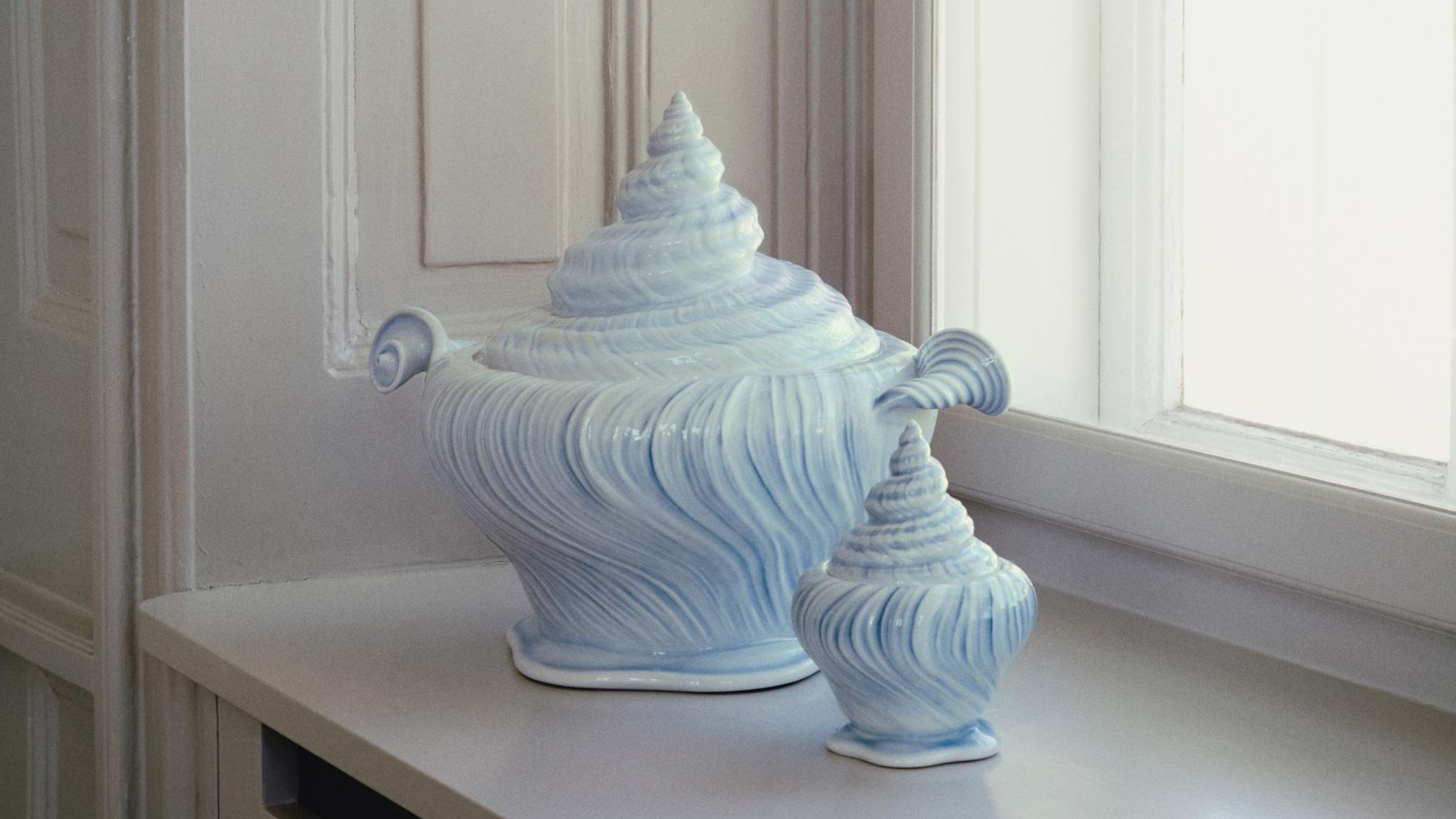 Royal Copenhagen resurrects Triton, Arje Griegst's oceanic porcelain fantasy at 3 Days of Design