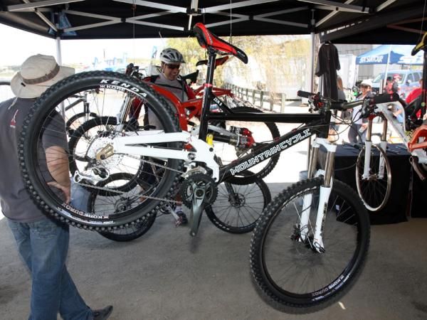 The Mountain Cycle Zen II is meant for general trail riding with 5.5in of rear wheel travel.