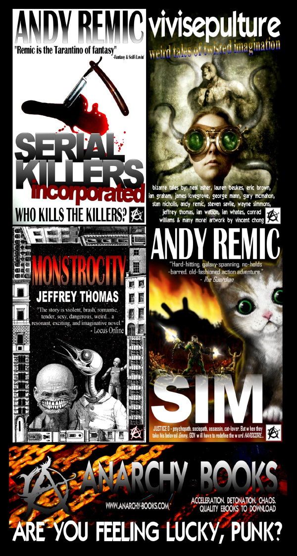 Novelist Andy Remic launches Anarchy Books | GamesRadar+