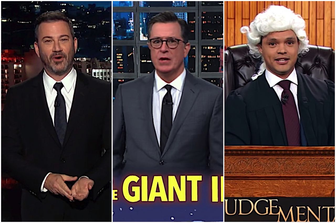 Late night hosts look at Trump&amp;#039;s henchmen