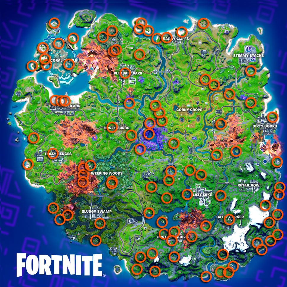 Campfires Locations Fortnite Tips and Tricks