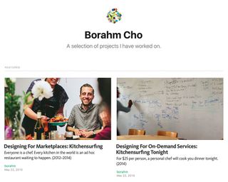 Boraham Cho used Medium to quickly get his UX portfolio online