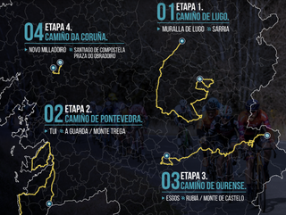 2023 four-day route for O Gran Camiño