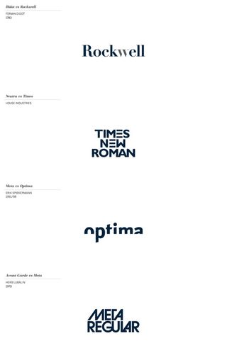 typeface logos