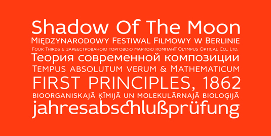Free font: Idealist Sans