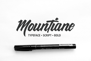 MounTiane font