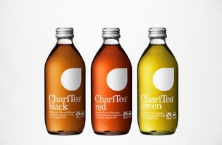 minimal packaging design:Charitea