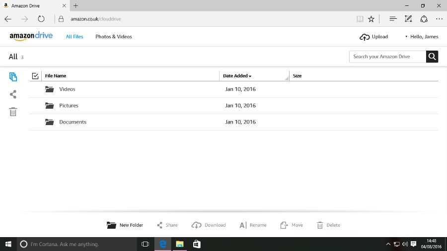 Amazon Drive ups ante with unlimited storage offer TechRadar