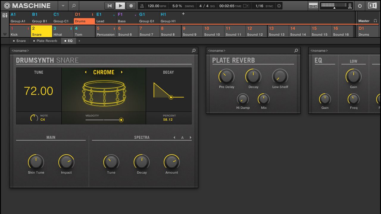 Maschine 2.0's new Drum Synth